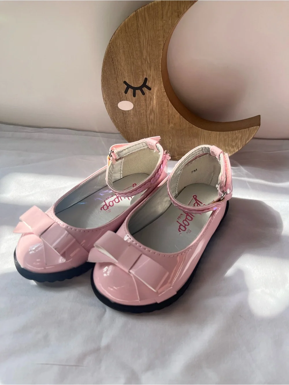 Kids Pink High-Top Sneakers with Strap 5 pairs for 100 size 6 and size 9
